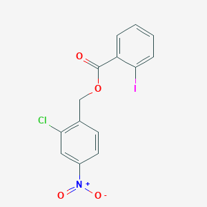 2-chloro-4-nitrobenzyl 2-iodobenzoate