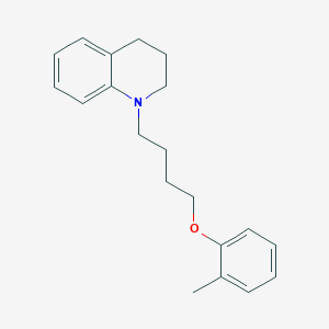 1-[4-(2-methylphenoxy)butyl]-3,4-dihydro-2H-quinoline