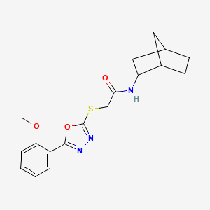 N-bicyclo[2.2.1]hept-2-yl-2-{[5-(2-ethoxyphenyl)-1,3,4-oxadiazol-2-yl]thio}acetamide