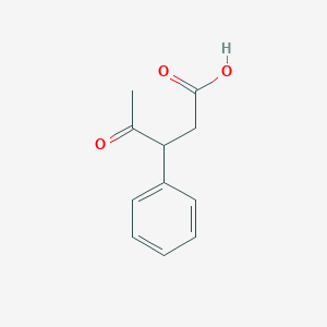 molecular formula C11H12O3 B420714 4-Oxo-3-phenylpentanoic acid CAS No. 6049-50-9