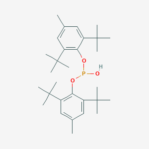 molecular formula C30H47O3P B420726 Bis(2,6-ditert-butyl-4-methylphenyl) hydrogen phosphite 