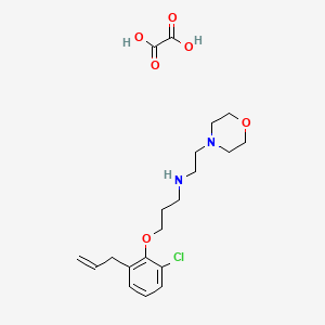 [3-(2-allyl-6-chlorophenoxy)propyl][2-(4-morpholinyl)ethyl]amine oxalate