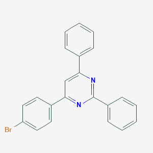 4-(4-Bromophenyl)-2,6-diphenylpyrimidine