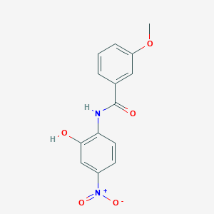 N-(2-hydroxy-4-nitrophenyl)-3-methoxybenzamide