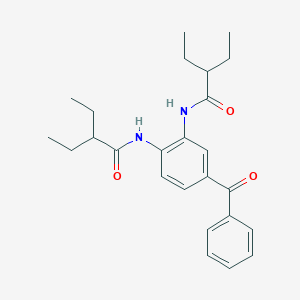 N,N'-(4-benzoyl-1,2-phenylene)bis(2-ethylbutanamide)