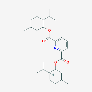 molecular formula C27H41NO4 B420835 Bis(2-isopropyl-5-methylcyclohexyl) 2,6-pyridinedicarboxylate 