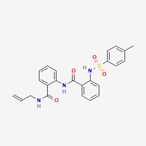 2-[2-(4-methylbenzenesulfonamido)benzamido]-N-(prop-2-en-1-yl)benzamide