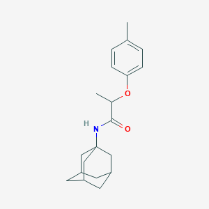 N-(1-adamantyl)-2-(4-methylphenoxy)propanamide