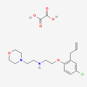 [2-(2-allyl-4-chlorophenoxy)ethyl][2-(4-morpholinyl)ethyl]amine oxalate