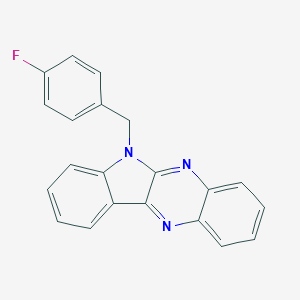6-(4-fluorobenzyl)-6H-indolo[2,3-b]quinoxaline