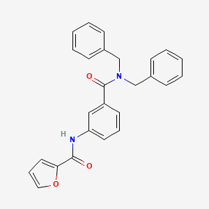 N~2~-{3-[(Dibenzylamino)carbonyl]phenyl}-2-furamide