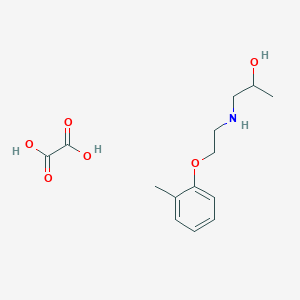 1-{[2-(2-methylphenoxy)ethyl]amino}-2-propanol ethanedioate (salt)