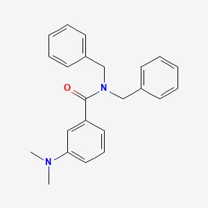 N,N-dibenzyl-3-(dimethylamino)benzamide