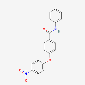 4-(4-Nitrophenoxy)-N~1~-phenylbenzamide