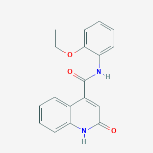 N-(2-ethoxyphenyl)-2-hydroxy-4-quinolinecarboxamide