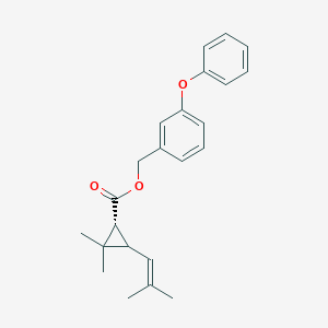 molecular formula C23H26O3 B042100 d-顺式-倍酚菊酯 CAS No. 51186-88-0