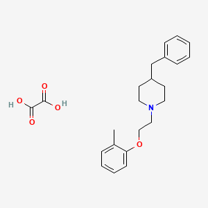 4-benzyl-1-[2-(2-methylphenoxy)ethyl]piperidine oxalate