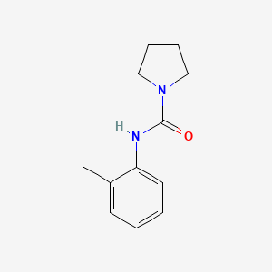 N-(2-methylphenyl)pyrrolidine-1-carboxamide