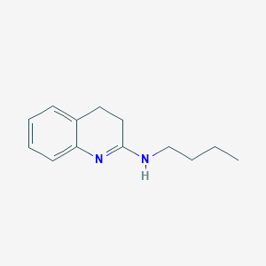 molecular formula C13H18N2 B421077 N-butyl-3,4-dihydroquinolin-2-amine 