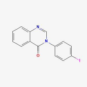 molecular formula C14H9IN2O B4210830 3-(4-iodophenyl)-4(3H)-quinazolinone 