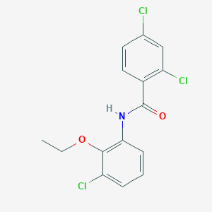 2,4-dichloro-N-(3-chloro-2-ethoxyphenyl)benzamide