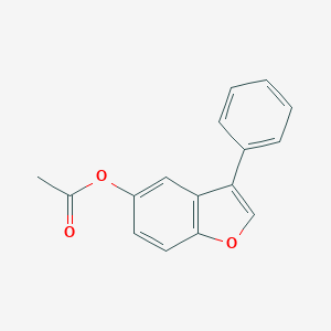 molecular formula C16H12O3 B421109 3-Phenyl-1-benzofuran-5-yl acetate CAS No. 59288-02-7