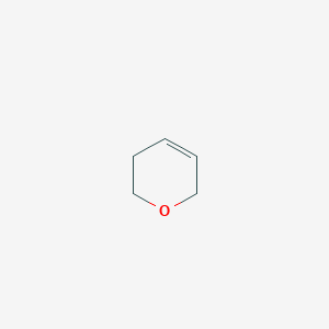 molecular formula C5H8O B042111 3,6-二氢-2H-吡喃 CAS No. 3174-74-1