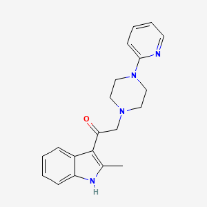 1-(2-methyl-1H-indol-3-yl)-2-[4-(pyridin-2-yl)piperazin-1-yl]ethanone