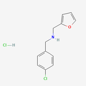 (4-chlorobenzyl)(2-furylmethyl)amine hydrochloride