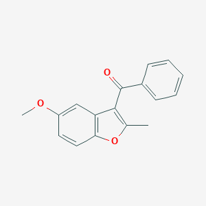 (5-Methoxy-2-methyl-1-benzofuran-3-yl)(phenyl)methanone