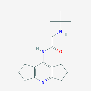 molecular formula C17H25N3O B421184 N-(2-azatricyclo[7.3.0.03,7]dodeca-1,3(7),8-trien-8-yl)-2-(tert-butylamino)acetamide 