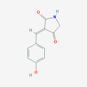 molecular formula C11H9NO3 B421203 3-(4-Hydroxybenzylidene)-2,4-pyrrolidinedione 