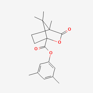 3,5-dimethylphenyl 4,7,7-trimethyl-3-oxo-2-oxabicyclo[2.2.1]heptane-1-carboxylate