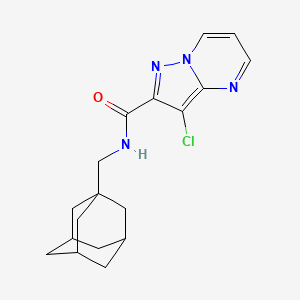 N~2~-(1-adamantylmethyl)-3-chloropyrazolo[1,5-a]pyrimidine-2-carboxamide