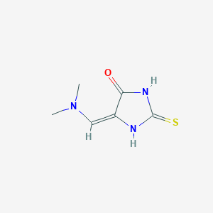 molecular formula C6H9N3OS B421242 5-[(Dimethylamino)methylene]-2-thioxo-4-imidazolidinone 