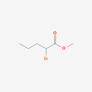 molecular formula C6H11BrO2 B042125 2-溴戊酸甲酯 CAS No. 19129-92-1