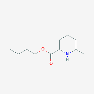 molecular formula C11H21NO2 B421269 Butyl 6-methyl-2-piperidinecarboxylate 
