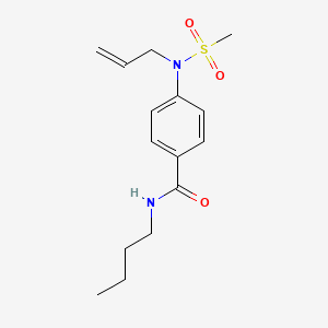 4-[allyl(methylsulfonyl)amino]-N-butylbenzamide