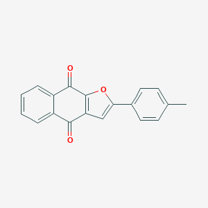 molecular formula C19H12O3 B421285 2-(4-Methylphenyl)naphtho[2,3-b]furan-4,9-dione CAS No. 62452-64-6