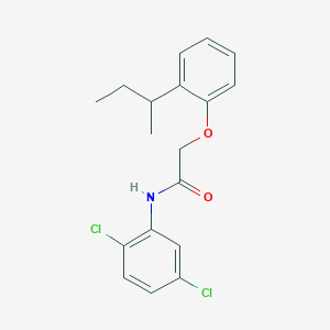 2-(2-sec-butylphenoxy)-N-(2,5-dichlorophenyl)acetamide