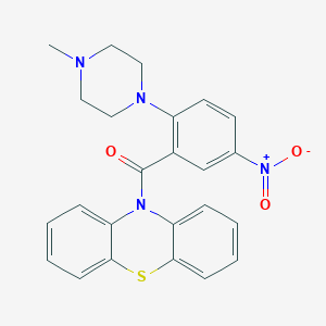 [2-(4-Methylpiperazin-1-yl)-5-nitrophenyl]-phenothiazin-10-ylmethanone