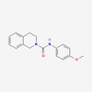 N-(4-methoxyphenyl)-3,4-dihydro-2(1H)-isoquinolinecarboxamide