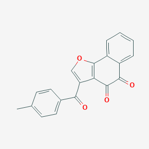 3-(4-Methylbenzoyl)naphtho[1,2-b]furan-4,5-dione