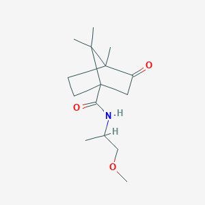 N-(2-methoxy-1-methylethyl)-4,7,7-trimethyl-3-oxobicyclo[2.2.1]heptane-1-carboxamide