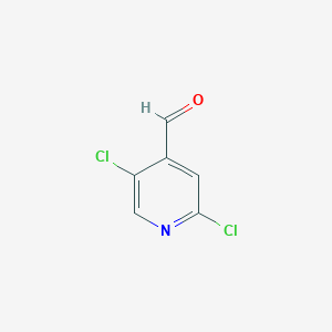 molecular formula C6H3Cl2NO B042135 2,5-Dichloroisonicotinaldehyde CAS No. 102645-33-0