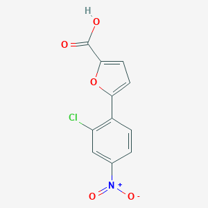 molecular formula C11H6ClNO5 B421391 5-(2-Chloro-4-nitrophenyl)-2-furoic acid CAS No. 207399-26-6