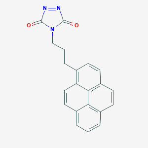 B042141 4-(3-Pyren-1-ylpropyl)-1,2,4-triazole-3,5-dione CAS No. 138615-26-6