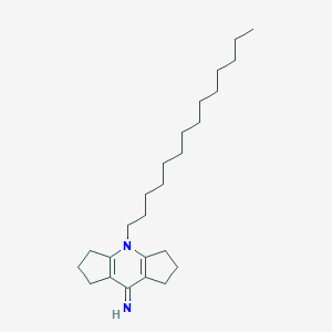 2-Tetradecyl-2-azatricyclo[7.3.0.03,7]dodeca-1(9),3(7)-dien-8-imine