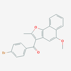 (4-Bromophenyl)(5-methoxy-2-methylnaphtho[1,2-b]furan-3-yl)methanone