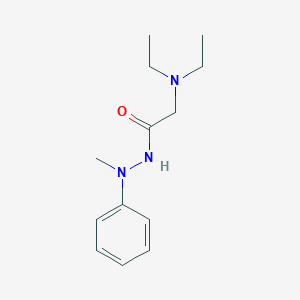 2-(diethylamino)-N'-methyl-N'-phenylacetohydrazide